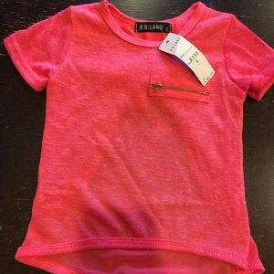 B.B.Land tshirt size 2. Fabulous detail on back.